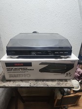 RCA LAB-1200 Fully Automatic Belt-Drive Turntable Record Player WORKS