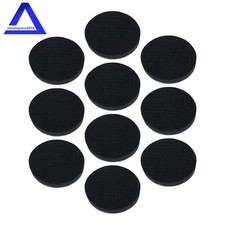 10 Pack 3 Inch 75mm Foam Interface Pad, Hook and Loop Soft Foam Buffing Pad