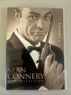 James Bond 007 Sean Connery Collection Volume 2 DVD 6 Disc Set Good Condition
