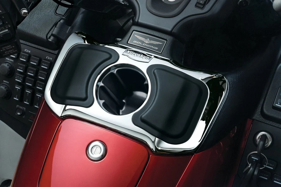 For Honda Goldwing 1800 2014-2017 Kuryakyn 1669 Chrome Glove Box Cubby Foto 3 de 4