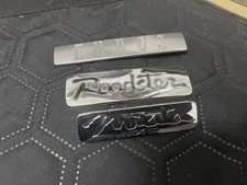 Mazda Eunos Roadster NA6CE Emblem 3P Set Used, Fridge Condition