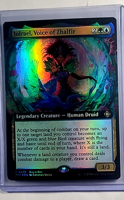 MTG Magic The Gathering The Aftermath Promo Foil 230 Jolrael Voice of Zhalfir LP