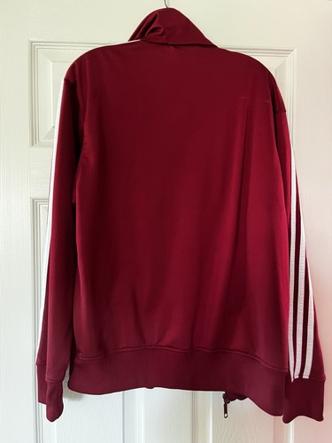 Vintage Adidas Track Jacket Maroon Medium Perfect Condition by Adidas, Size M, $34 - Photo 4