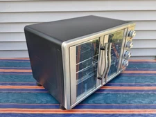 Elite Gourmet ETO-4510M Toaster Oven 45L Convection Rotisserie NEW