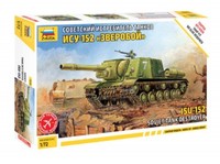 Zvezda 500785026 – Tank – 1:72 Self Propelled Gun ISU-152