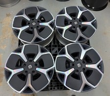 4 Rivian R1t R1s Oem Wheels Rims 21 2022-24 Factory With Aero Covers