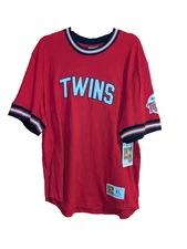 Minnesota Twins Mitchell & Ness Cooperstown Collection Wild Pitch Jersey XL