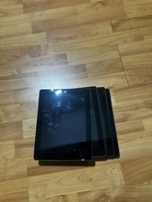 Lot of 4 Apple iPad 3rd Gen. 16GB, Locked, 9.7in for repairs- Black