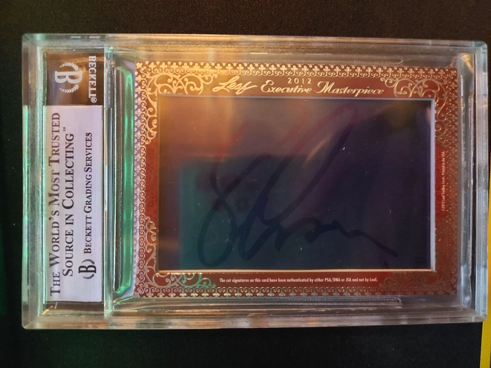 Leaf Executive Collection 2012 obra maestra Gretzky/Lindros corte automático 1/1 Foto 2 de 2