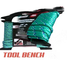 Tool Bench Hardware Diamond Braided Rope     40 ft. Strands