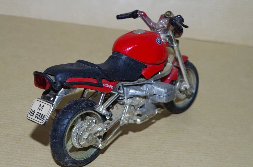 MAISTO MOTO BMW R1100 R échelle 1/18 BON ETAT sans boite - Photo 3/3