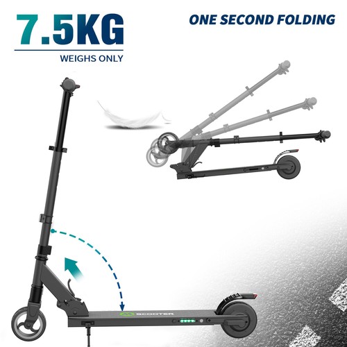 Electric Scooter Adults & Kids Long Range Battery E-Scooter Safe Commuter USA - Picture 5 of 13