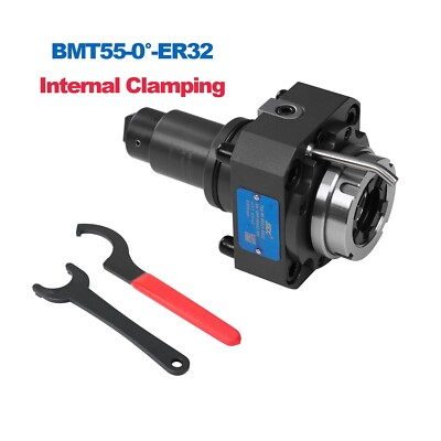 SFX BMT Driven Tool Block BMT55 0 Degree Live Tool Holder with ER32 Nuts