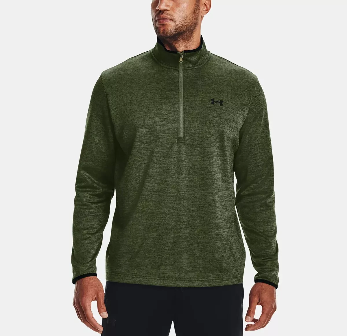 Under Armour Men s Marine Green Armour Fleece 1 2 Zip Pullover