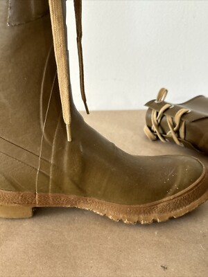 Converse rubber boots Brown Vintage Waterproof Men display picture 1