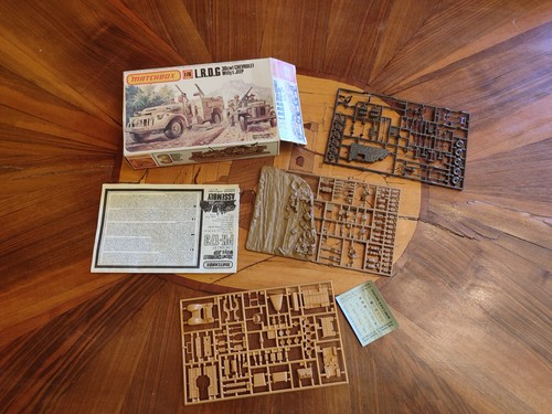 Vintage, Matchbox LRDG Chevrolet & Willy's Jeep Model Kit