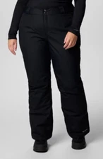 NWT Columbia Women's Black Bugaboo™ II Insulated Pants #2085942 SZ 3X
