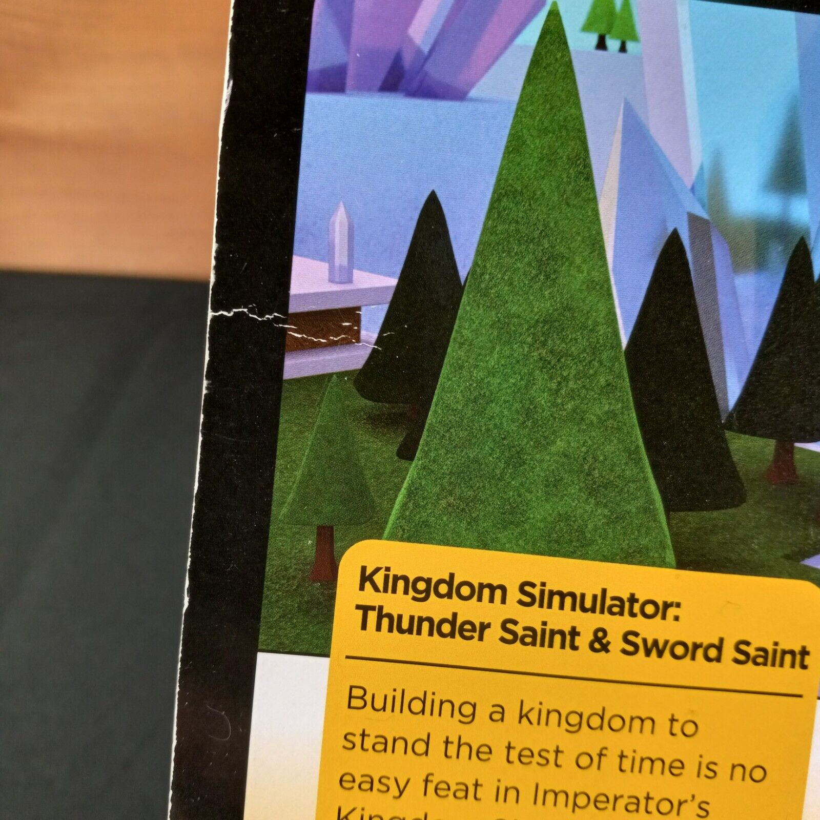 Roblox Celebrity Collection - Kingdom Simulator: Thunder Saint