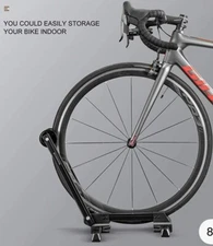 ROCKBROS Bike Parking Stand Foldable Bicycle Indoor Floor Holder Storage Rack