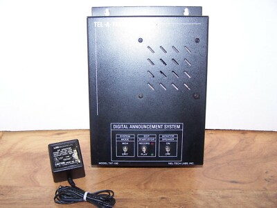 Nel-Tech Tel-A-Talker TAT-100 Digital Announcement System
