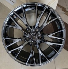 18x8.5 19x10 Black Chrome Wheels For Corvette C6 C7 5x120.7 Staggered Set 4