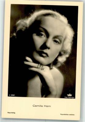 39651912 - Photo Haenchen Camilla Horn Ross Verlag a 3288/1 film actor