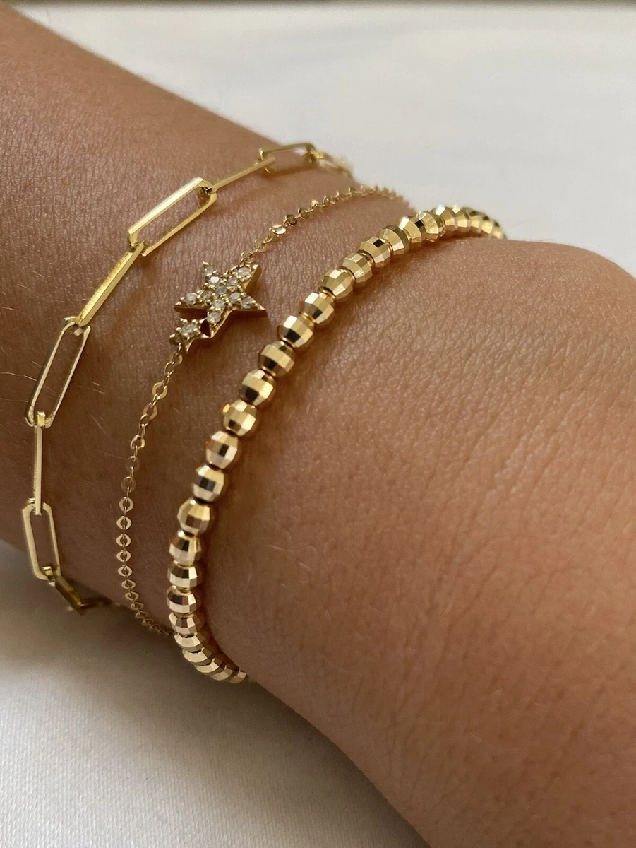 Gold beads bracelet designs deals