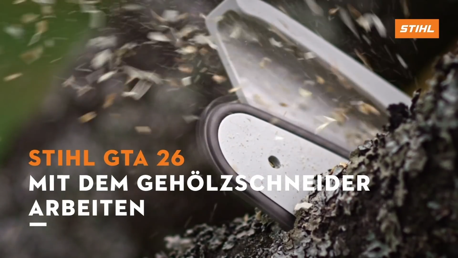 Akku Gehölzschneider GTA 26 – Inkl. 1x AS2 Akku & 1x AL1 Ladegerät, 10 Cm Führungsschiene, 1,2 Kg Leicht