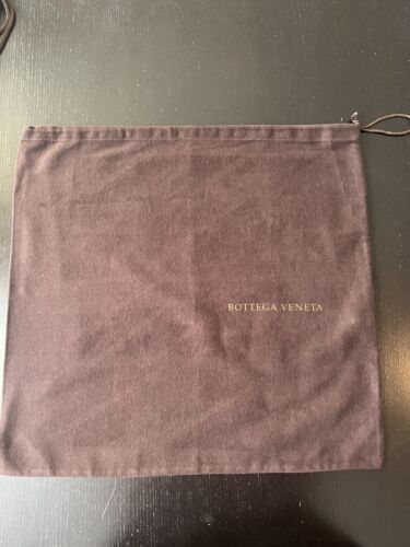 Authentic Bottega Veneta Drawstring Dust Bag Brown