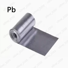 1Meter 99.9% High Purity Lead Pb Metal Foil Strip Thickness 0.05-1.0mm