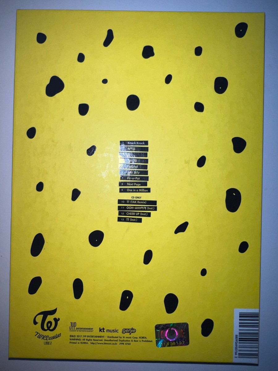 TWICE [TWICE COASTER : LANE 2] ALL MEMBER Autographed Signed