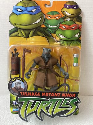 Splinter: Teenage Mutant Ninja Turtles TMNT Original VTG 2002 Playmates MoC RARE
