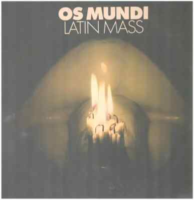 Os Mundi Latin Mass ORIGINAL 1ST GERMAN NEAR MINT Metronome Vinyl LP