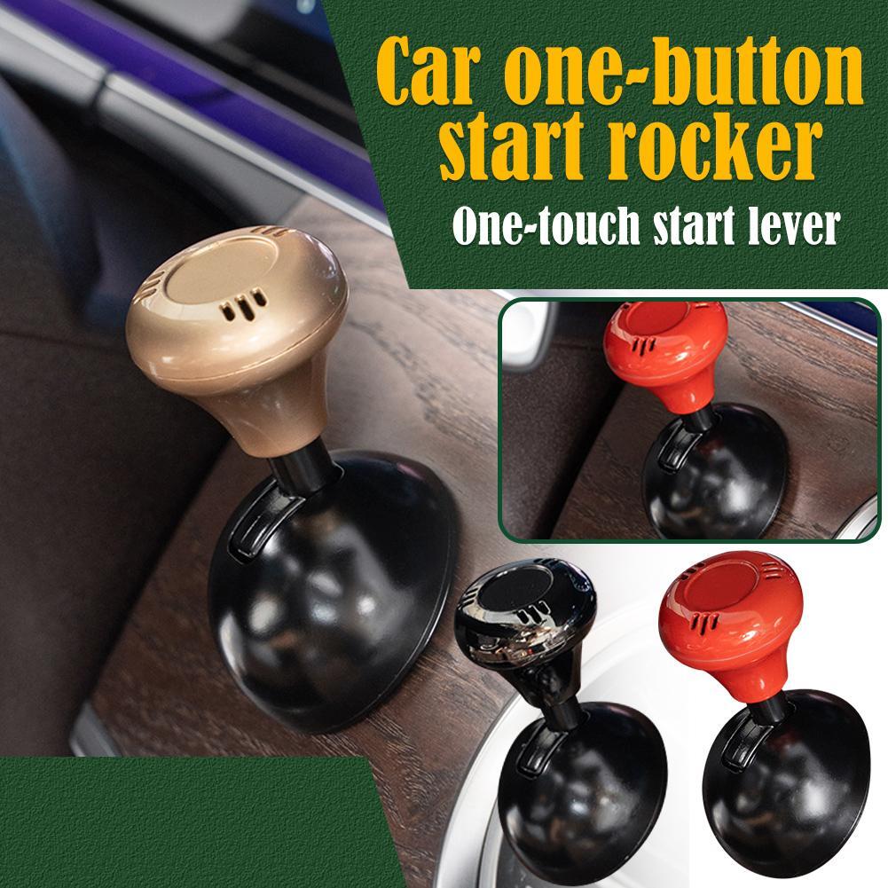 Car Interior Accessory Push Button Start Kit - Car Engine Start Stop ...