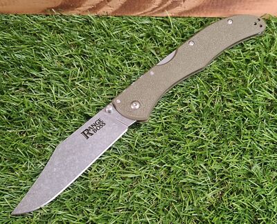 Cold Steel Messer RANGE BOSS OD GREEN Tri-Ad-Lock 4034 Stahl Zytel Griff 