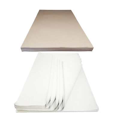 Seidenpapier Weiß 60 Blatt - 50x35cm Für Geschenke & Basteln