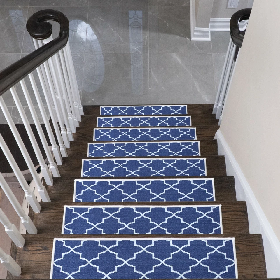 Lattice Stair Treads - Anti-Slip Carpet Strips for Indoor Stairs - Image 3 of 4