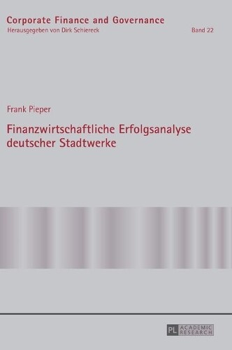 Thumbnail - Frank Pieper Finanzwirtschaftliche Erfolgsanalyse Deutscher (gebundene