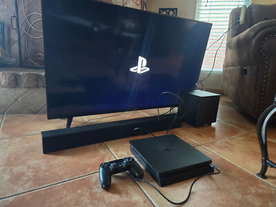 Playstation 4 Slim With A Plantronics RIG 400HS 5 Head Set