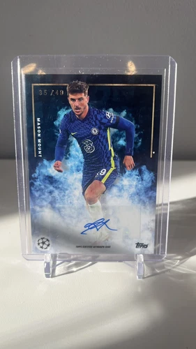 TOPPS  JOSE MOURINHO PLATINUM 2022 MASON MOUNT CHELSEA AUTO /49