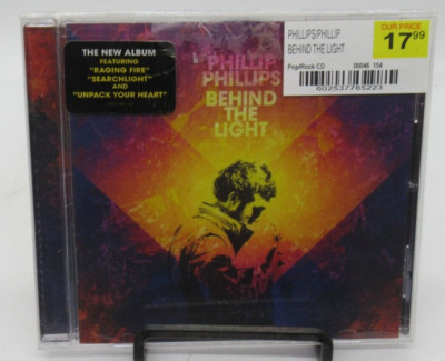 PHILLIP PHILLIPS: BEHIND THE LIGHT MUSIC CD, 12 GREAT TRACKS, INTERSCOPE REC.