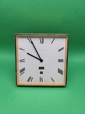 1920’s Private Label IMHOF Concord Desk Clock Day Date Square 8 Day #346