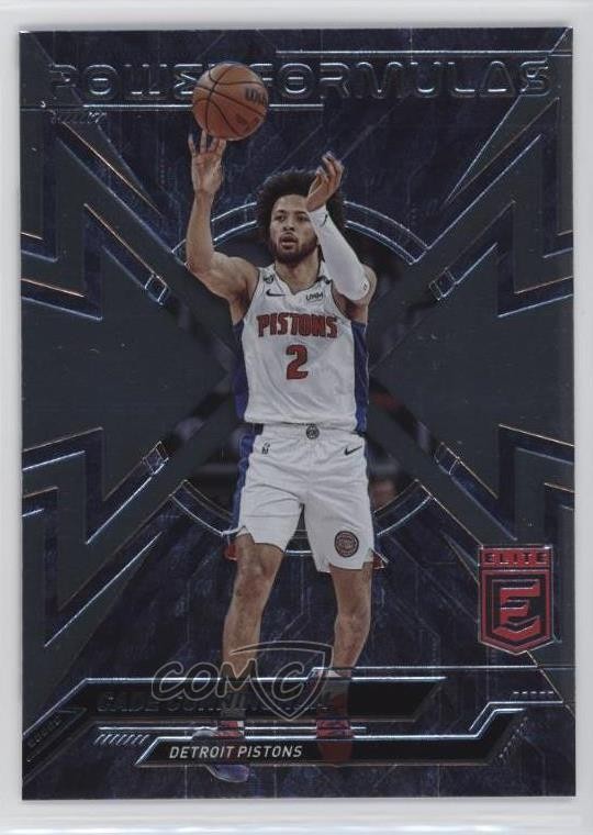 2022-23 Donruss Elite Power Formulas Cade Cunningham #12 11ye