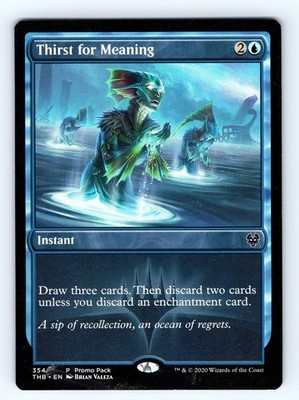 Thirst for Meaning C Promo Pack: Theros Beyond Death 354 Normal MP