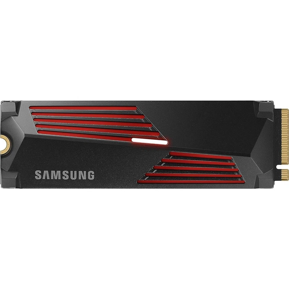 Samsung 990 PRO Heatsink PCIe 4.0 NVMe M.2 SSD 4TB (MZ-V9P4T0CW) - Open Box