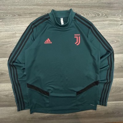 Juventus Shirt Mens Large Adidas ClimaCool Soccer Training Top Sweatshirt 2019