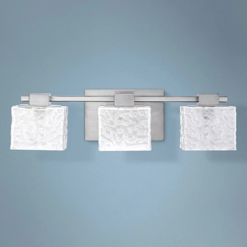Quoizel Melody 24" Wide Nickel 3-Light Bath Fixture - Picture 1 of 3