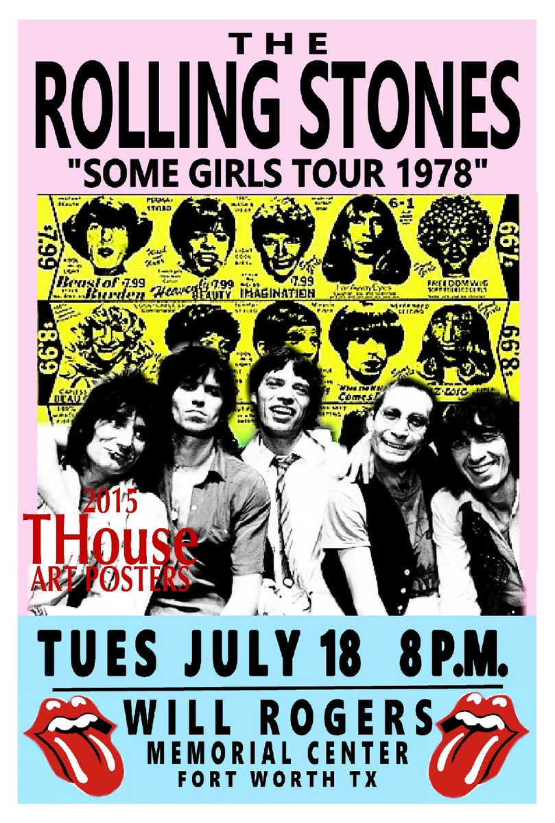 Reproduction Rolling Stones Posters for sale | eBay