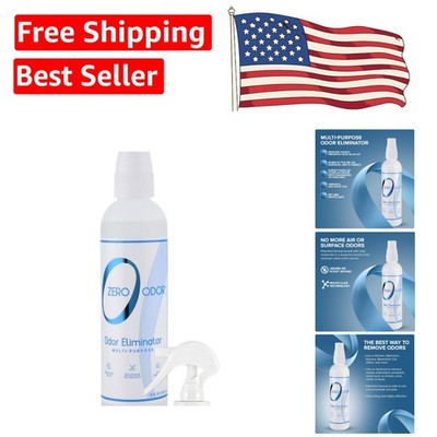 Multi-Purpose Odor Eliminator Spray - 8oz Unscented & Biodegradable Solution
