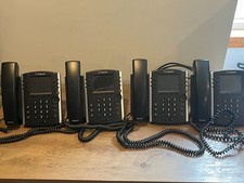 Lot of 4 Polycom VVX-400 12-Line Color VoIP Business IP Phones
